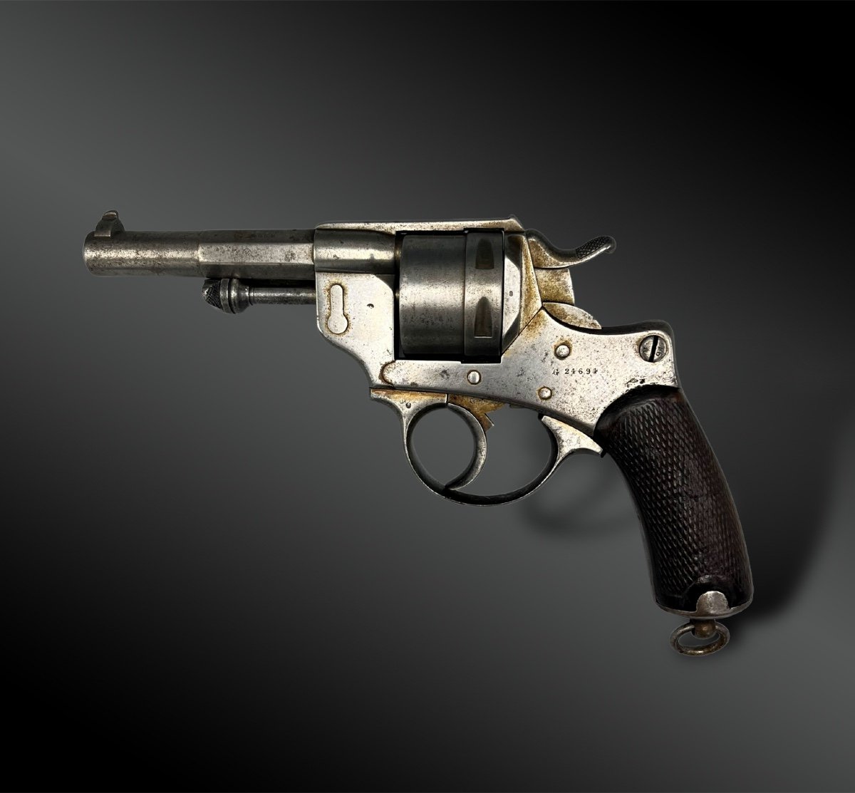 Model 1873 Revolver, From The Saint-etienne Weapons Manufacture - France - 19th Century-photo-2