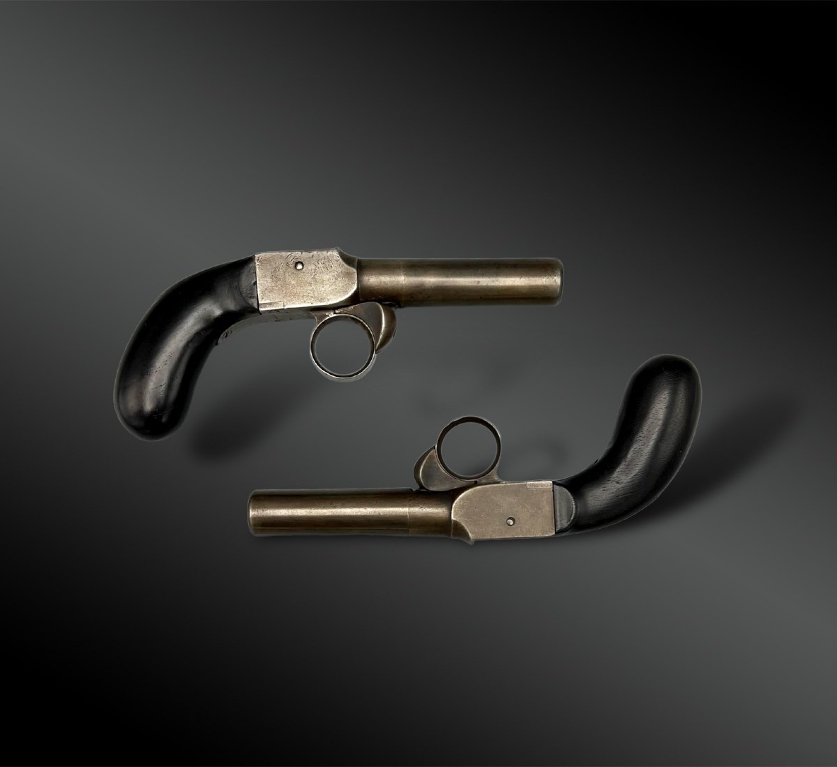 Pair Of System Chest Pistols - France - Circa 1860