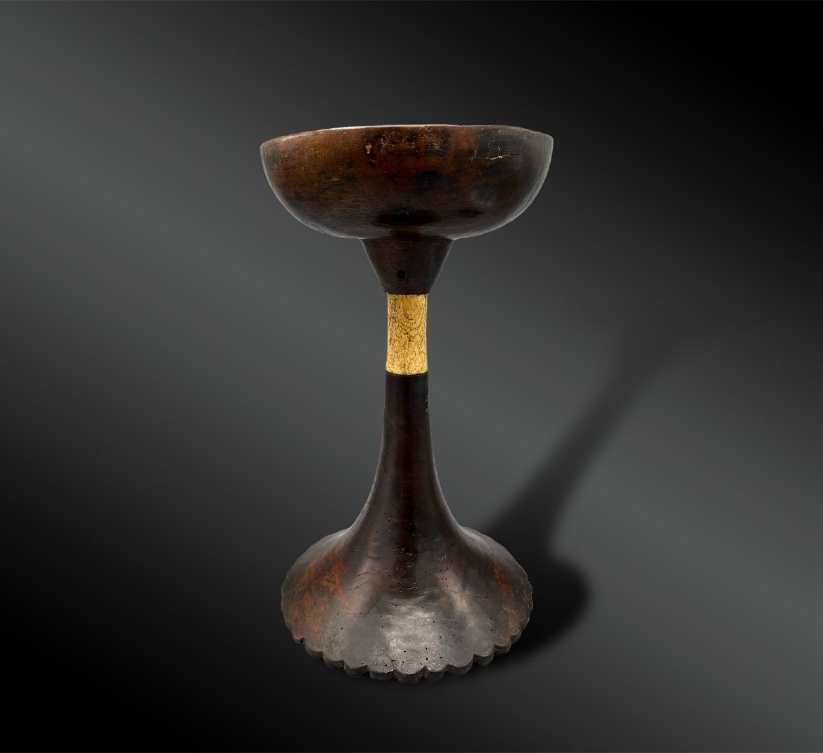 Important Dulong Rice Cup - Toraja Culture, Indonesia - End Of The 19th Century