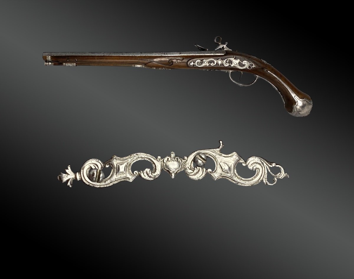 Flintlock Pistol, By Redemonte Bernadelli Italy, Late 17th Century-photo-2