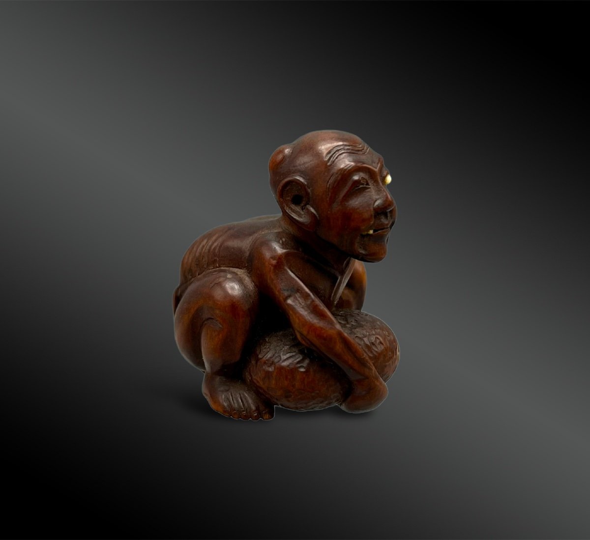 Netsuke Signed Takeyuki - Japan - Edo Period (1615 - 1868)-photo-3