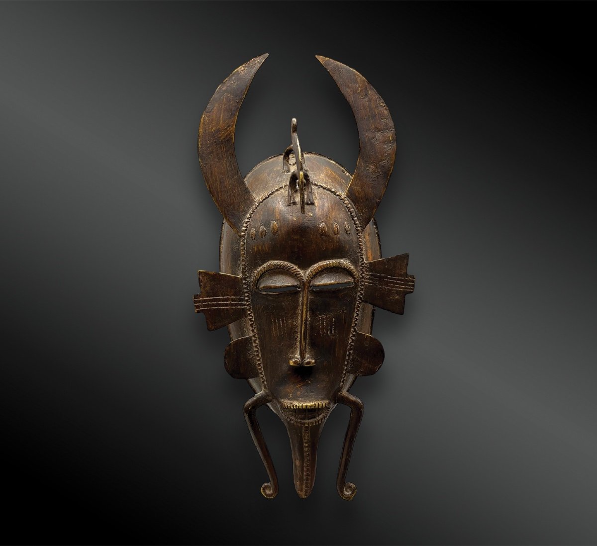 Kpeliyé'e Face Mask - Senufo Culture, Ivory Coast