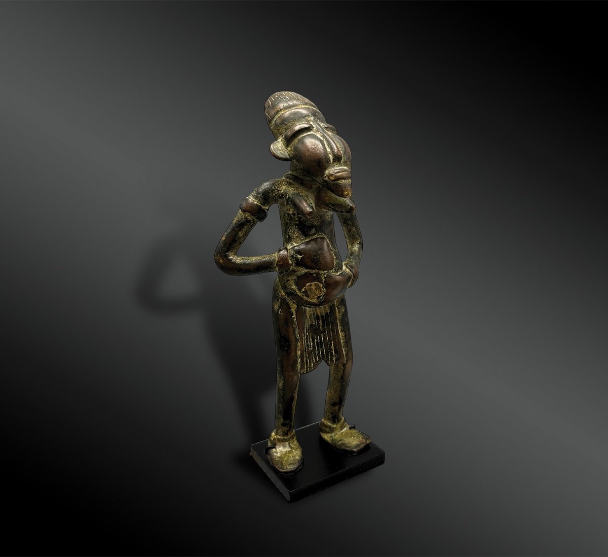 Statuette - Culture Kulango, Côte D’ivoire - XIXème Siècle Ou Antérieur