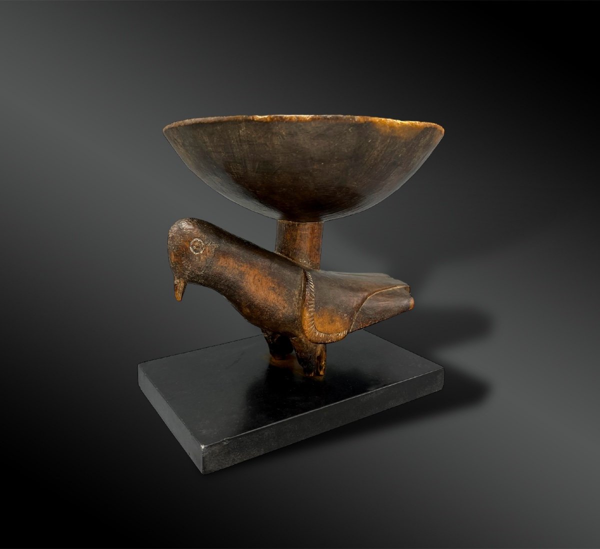 Coupe De Divination Agere Ifa - Culture Yoruba, Royaume D’oyo, Nigéria - XIXème Siècle -photo-2