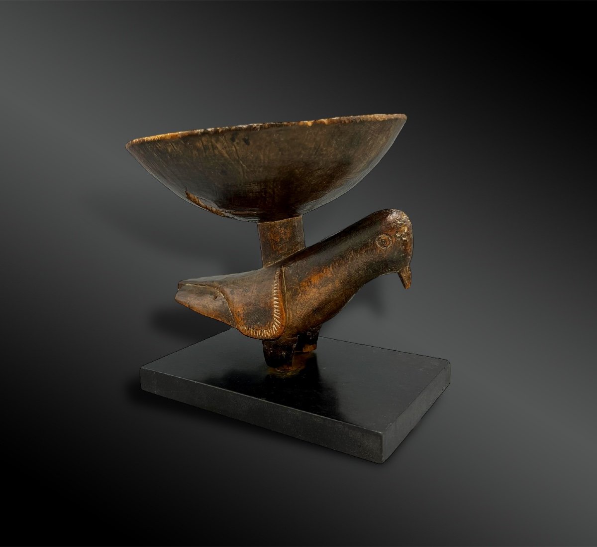 Coupe De Divination Agere Ifa - Culture Yoruba, Royaume D’oyo, Nigéria - XIXème Siècle 