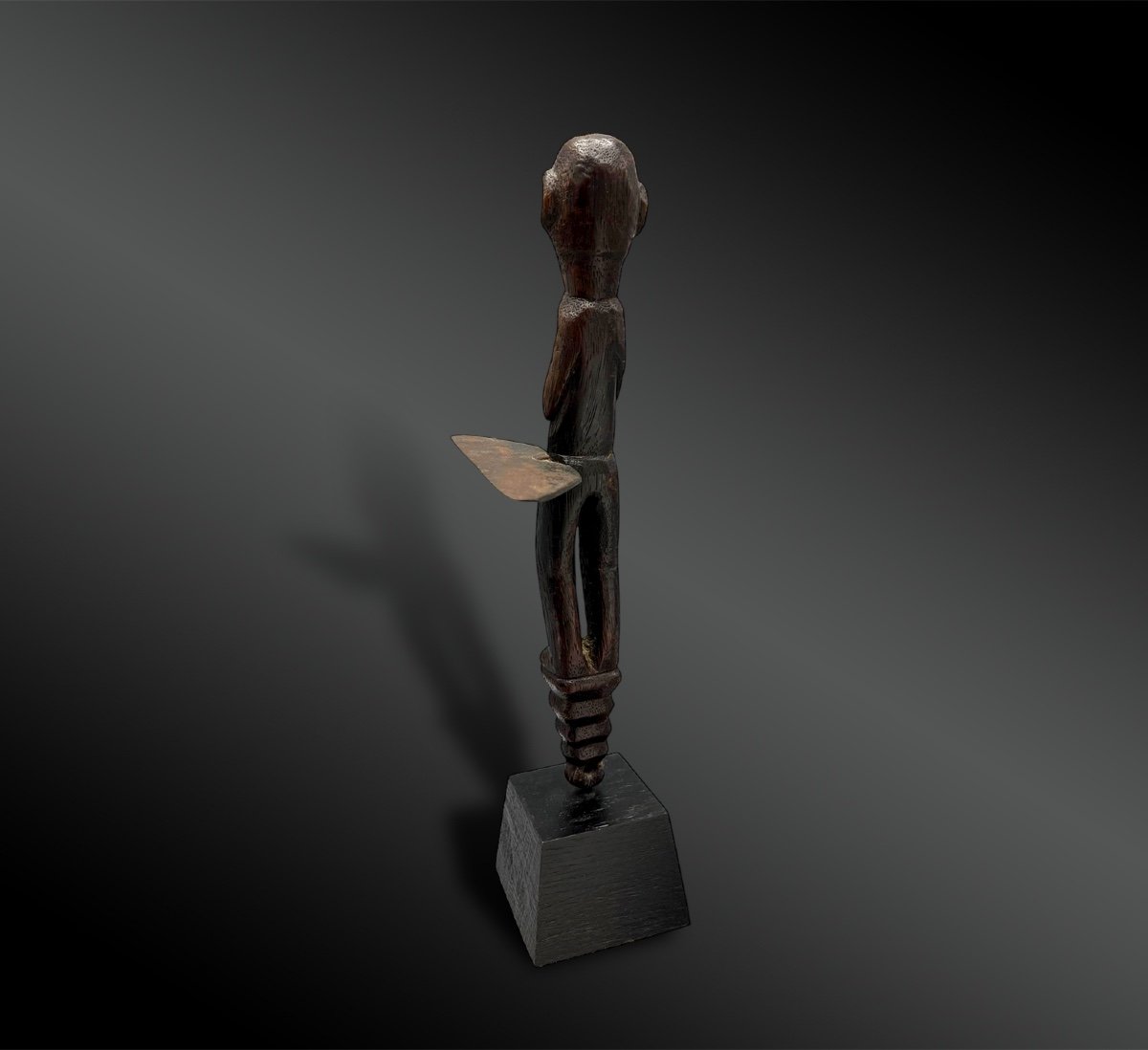 Statuette Protectrice Hampatong - Culture Dayak, île De Bornéo - Vers 1900-photo-3