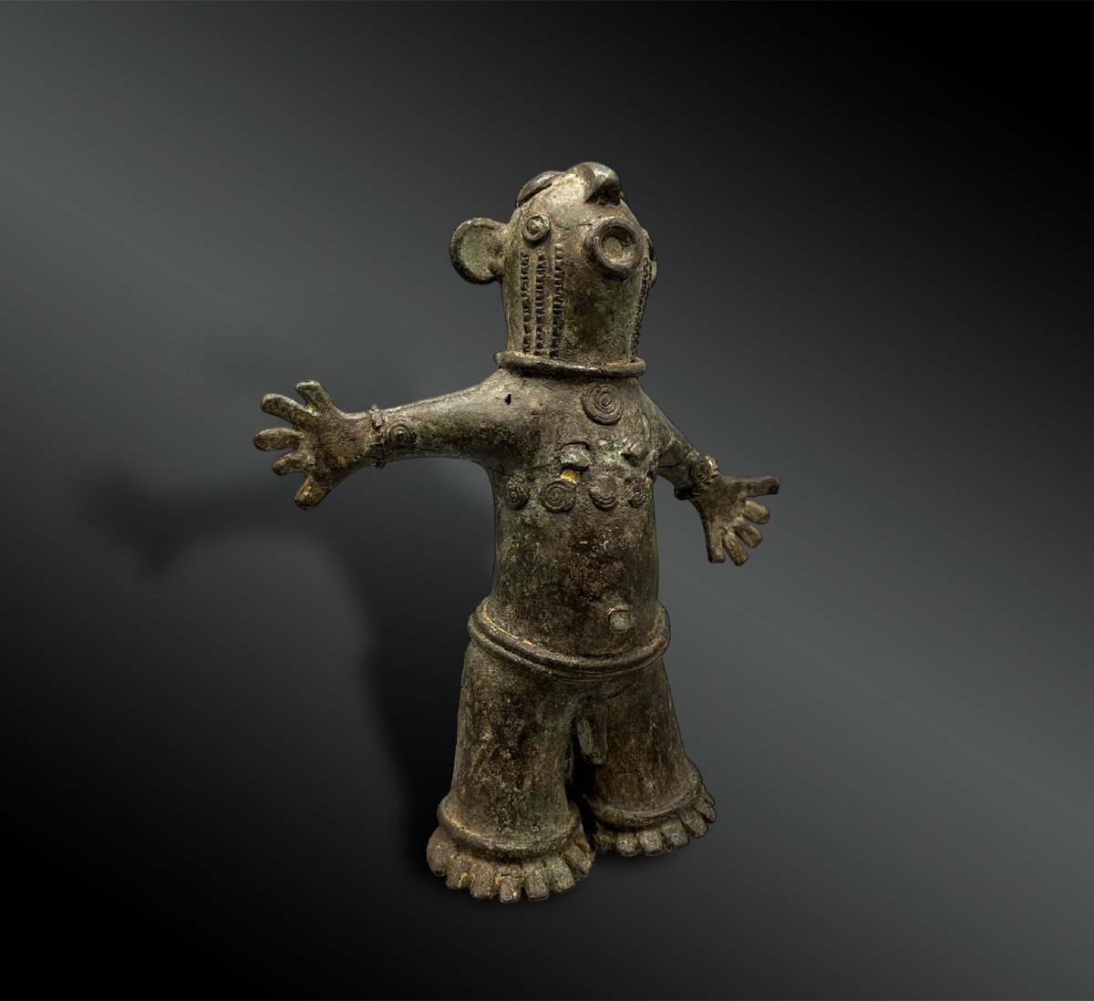 Statuette Masculine - Régions De Benue Et De Cross River, Nigéria