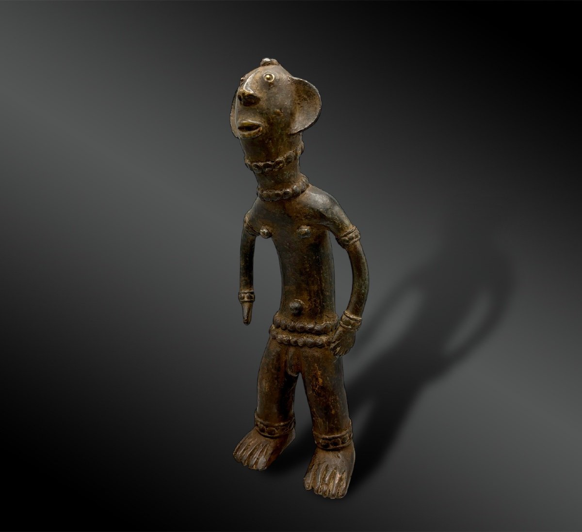 Anthropomorphic Statuette - Véré Culture, Ghana-photo-3