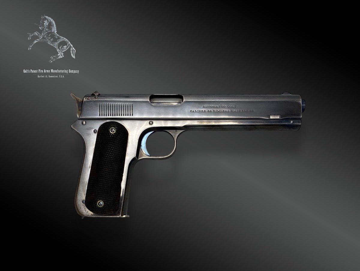 Colt 38 Automatic Pistol, 1st Type, Known As “model 1900” United States – 1900