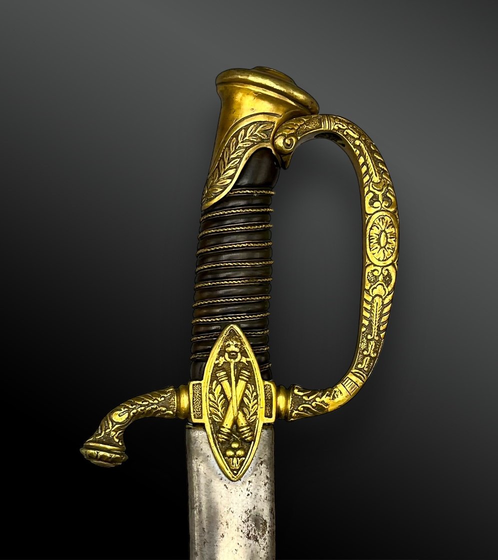 Sabre D’officier De Canonniers - France - XIXème Siècle