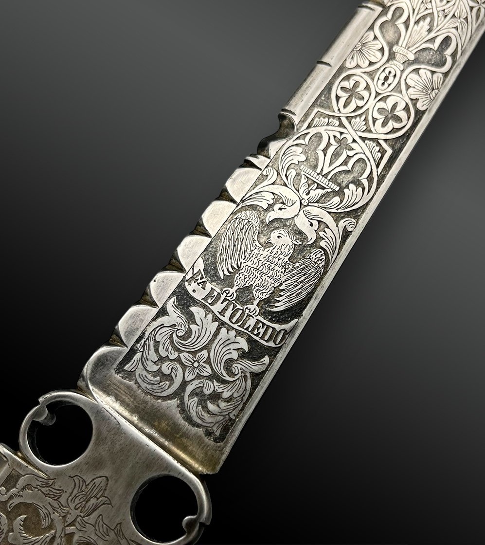 Dagger Called "left Hand" - Toledo, Spain - 1855-photo-4