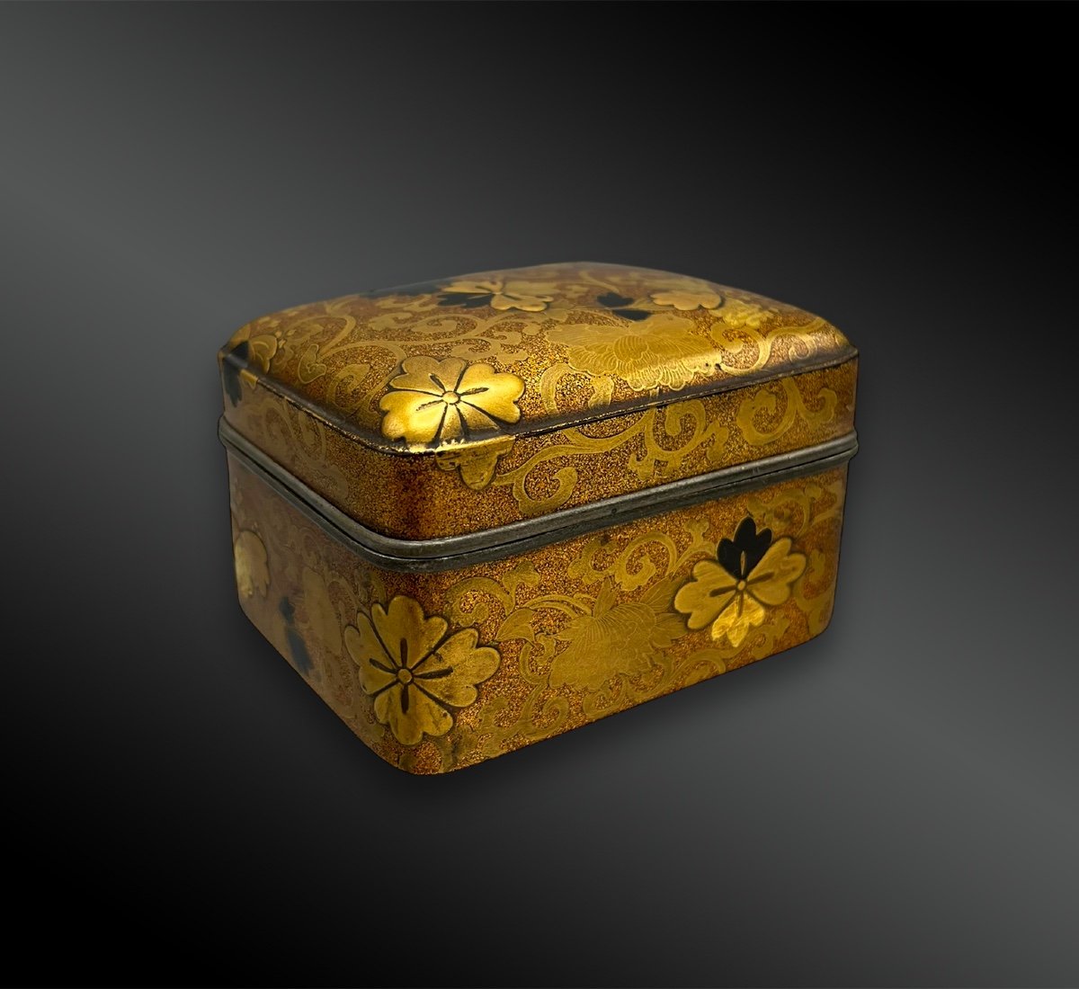 Flower Decorated Box - Japan - Edo Period (1603-1868)