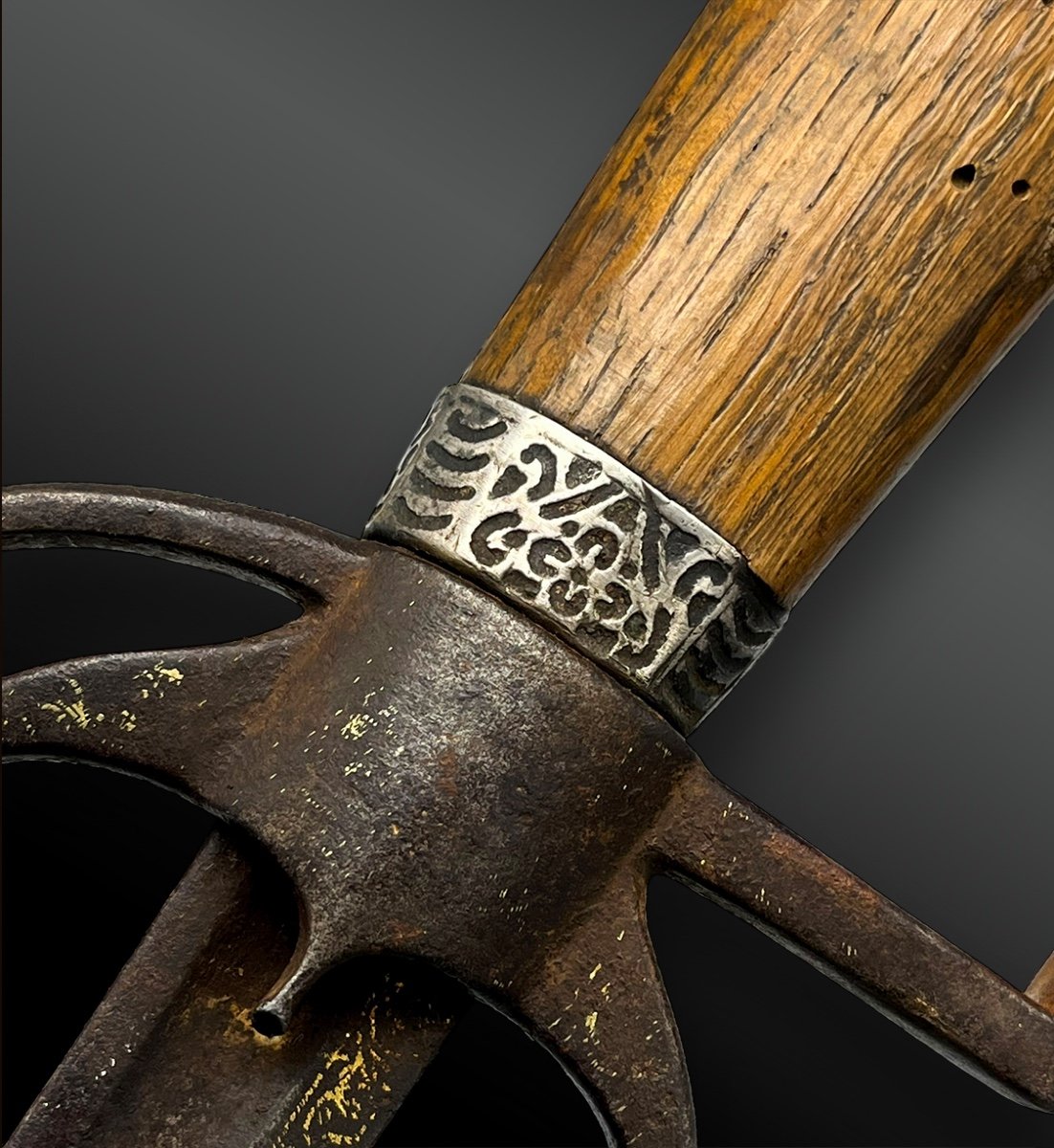 Meknassi Type Nimcha Saber - Morocco - 19th Century-photo-3