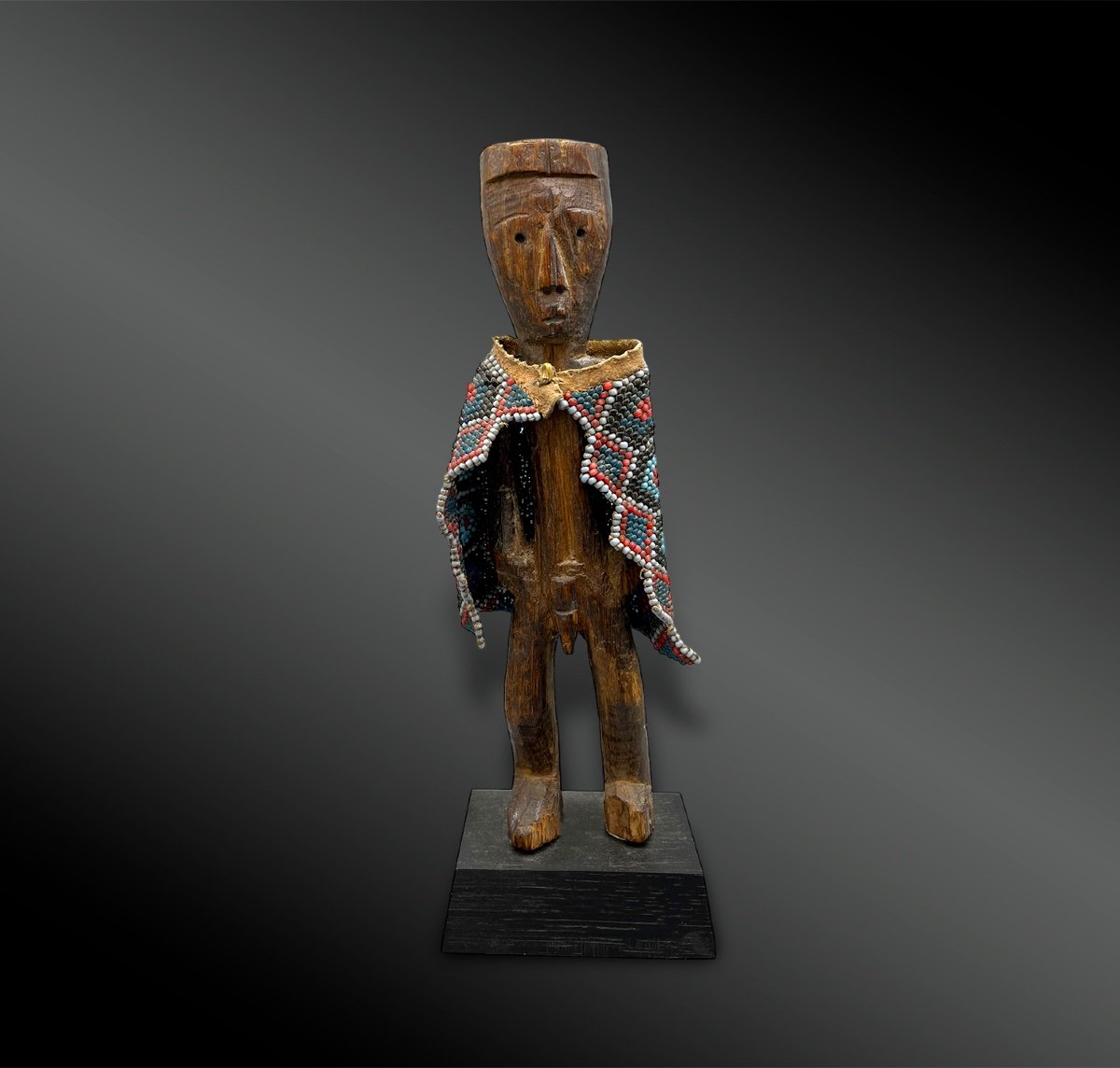 Statuette Anthropomorphe - Culture Mahafaly, Madagascar - Première Moitié Du XXème Siècle 