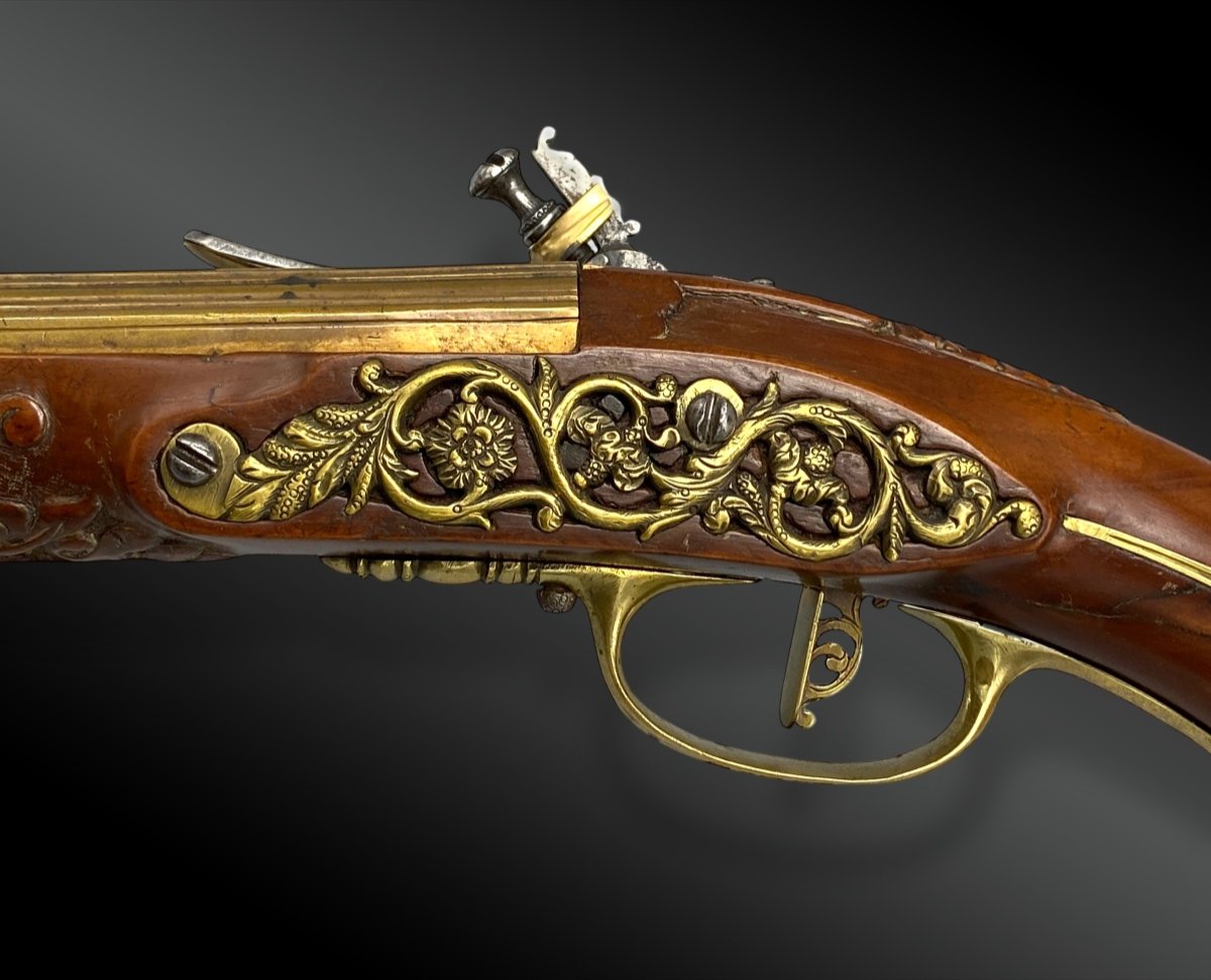 Officer's Flintlock Pistol, Attributed To Gavacciolo, Brescia. Italy, Circa 1680-photo-4