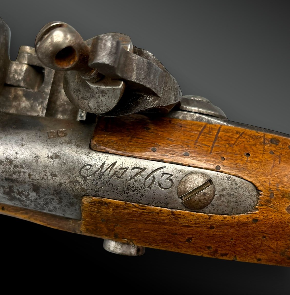 Cavalry Pistol Model 1763/66 - France - 18th Century-photo-3