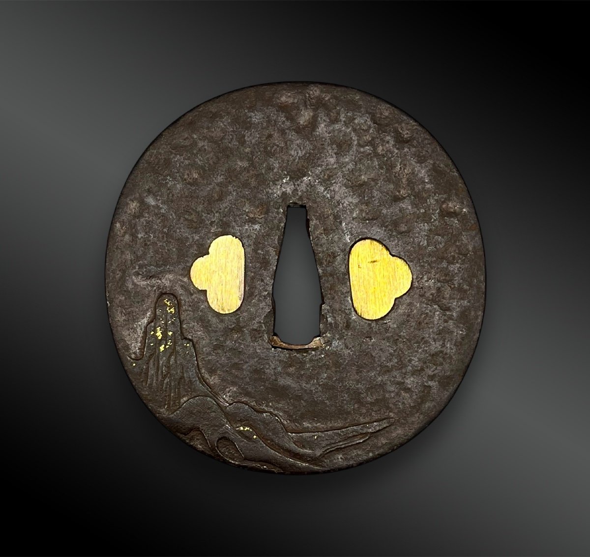 Tsuba Maru Gata - Japan - Edo Period (1603-1868)-photo-3