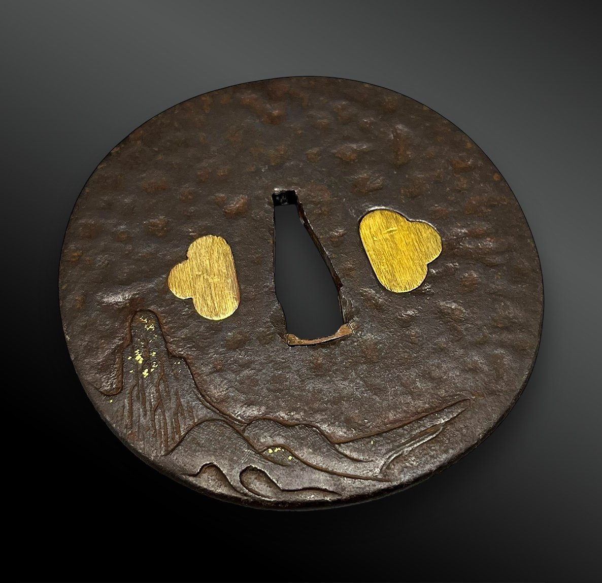 Tsuba Maru Gata - Japan - Edo Period (1603-1868)-photo-4