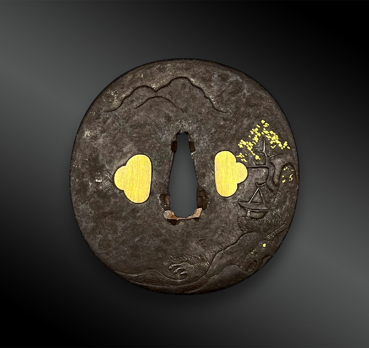 Tsuba Maru Gata - Japan - Edo Period (1603-1868)