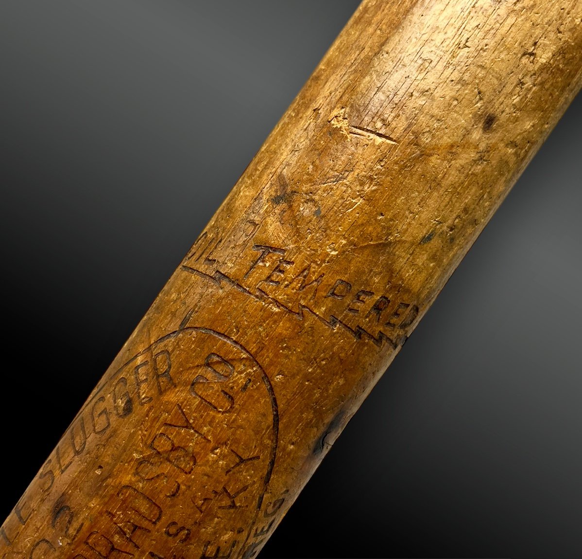 Louisville Slugger Baseball Bat - Usa - Circa 1940-photo-3