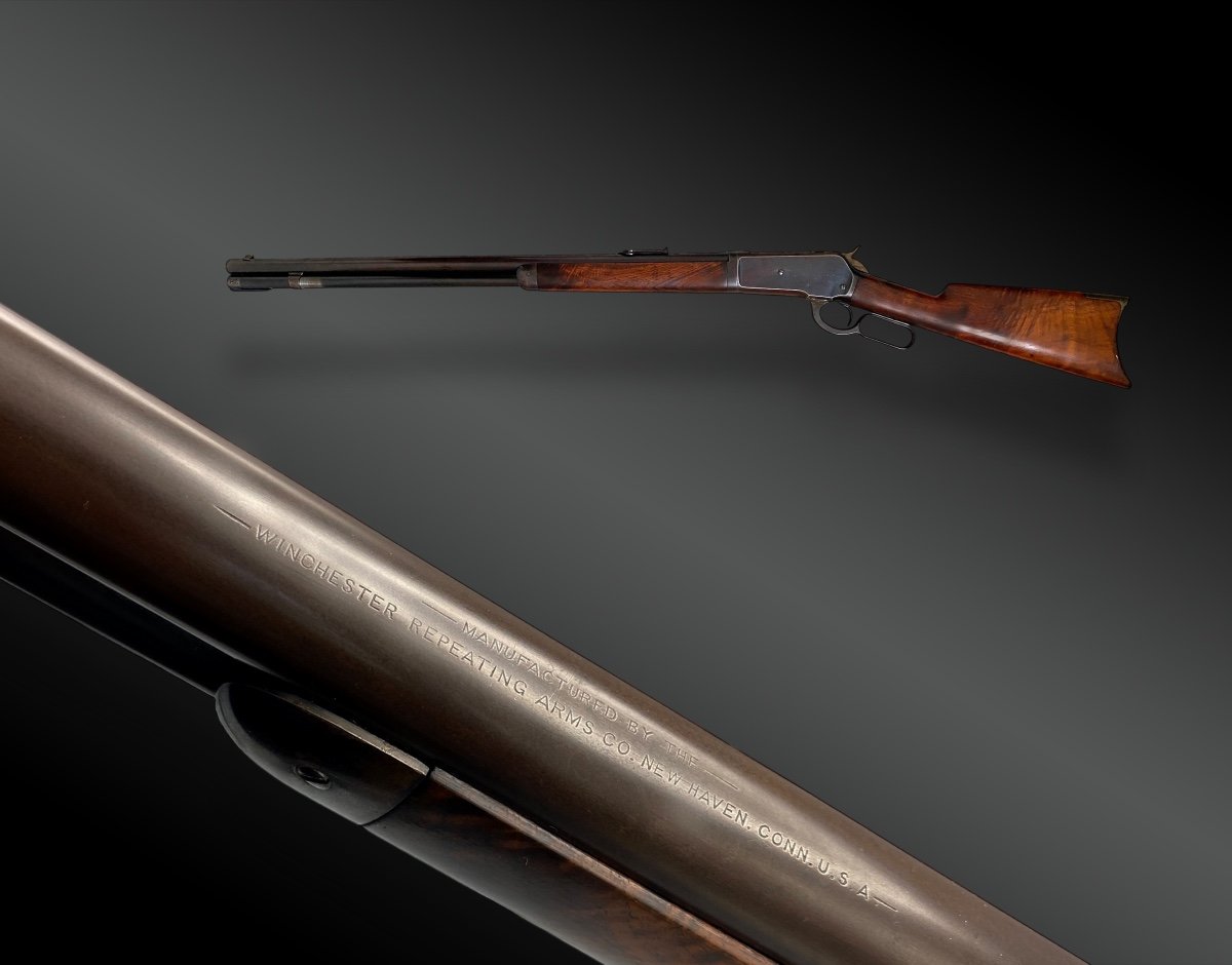 Carabine Winchester Modèle 1886, Cal. 45-70, Canon Rond Etats-unis, Fabrication 1894-photo-2