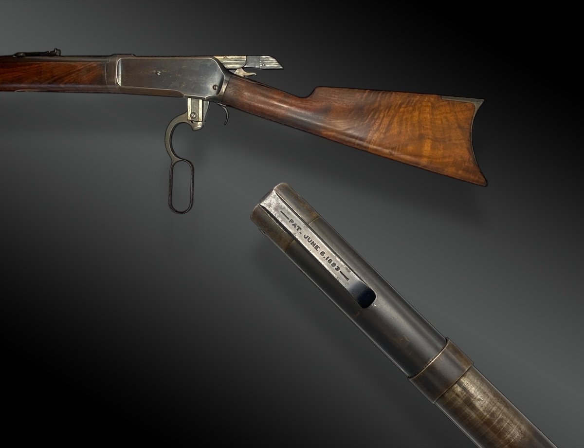 Carabine Winchester Modèle 1886, Cal. 45-70, Canon Rond Etats-unis, Fabrication 1894-photo-1