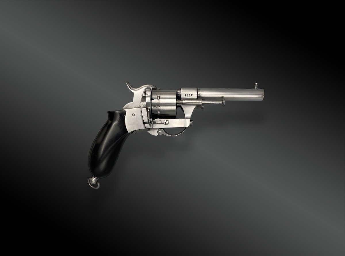 Pinfire Revolver By Joseph Célestin Dumonthier France, Circa 1870.