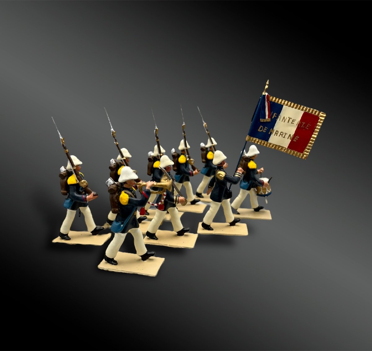 Au Plat d'étain, Maison Lucotte - “colonial Infantry” Box - France-photo-2