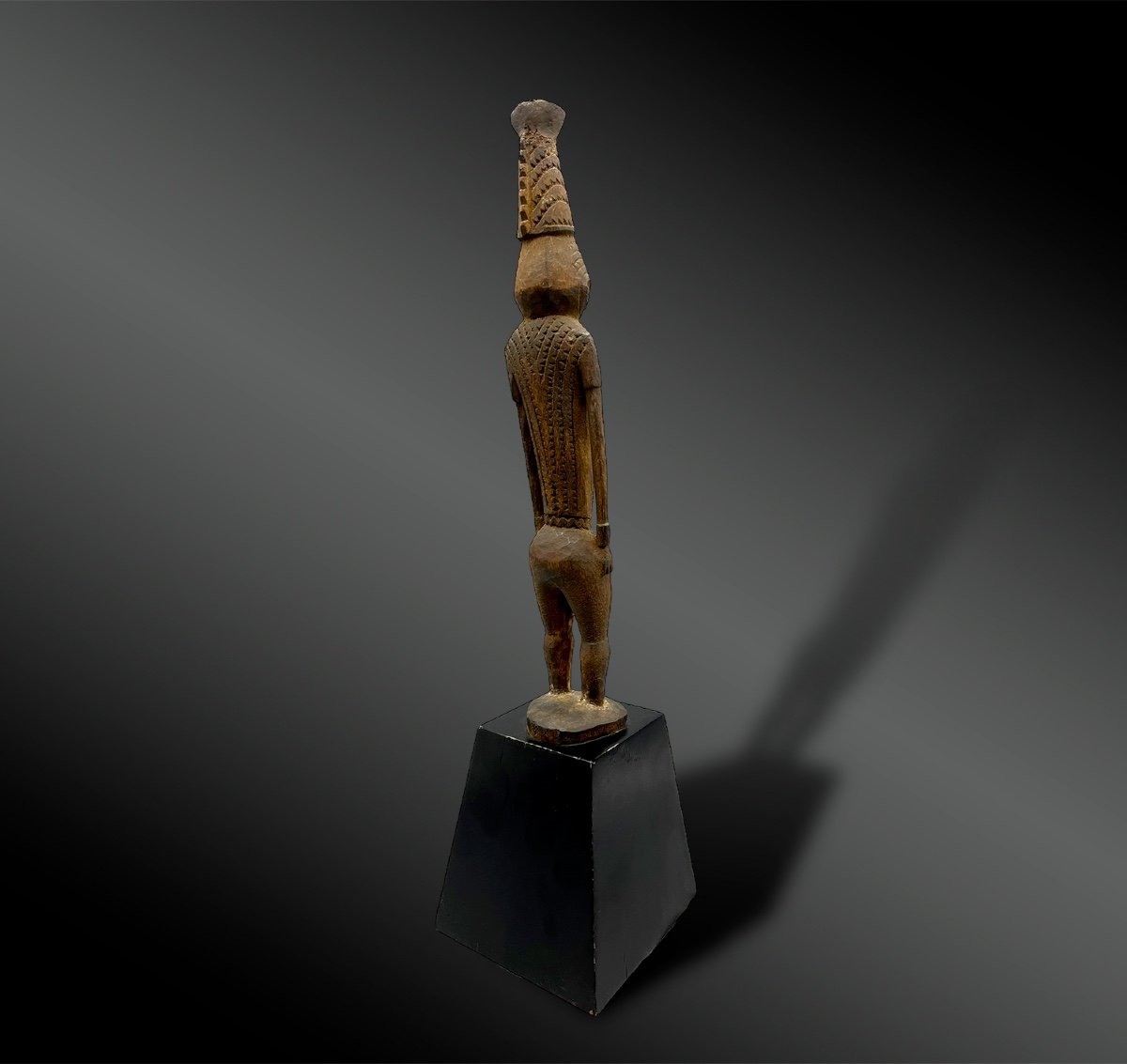 Statuette D’ancêtre -culture Sépik, East Sepik (province), Papouasie-nouvelle-guinée -vers 1900-photo-3