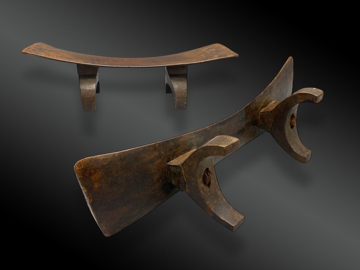 “kali Dabala” Neckrest, Tonga Islands, Polynesia, Late 19th/early 20th Century-photo-2