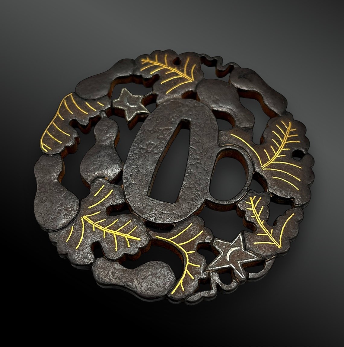 Tsuba Maru Gata - Japan - Edo Period (1603-1868)-photo-4