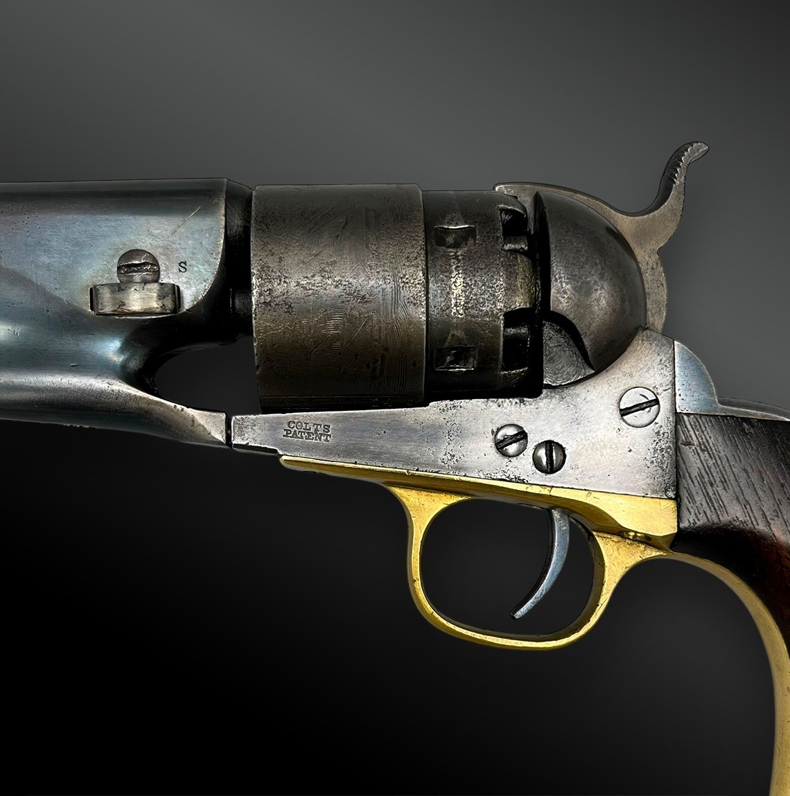 Revolver Colt 1860 New Model Army - états-unis - XIXème Siècle-photo-2