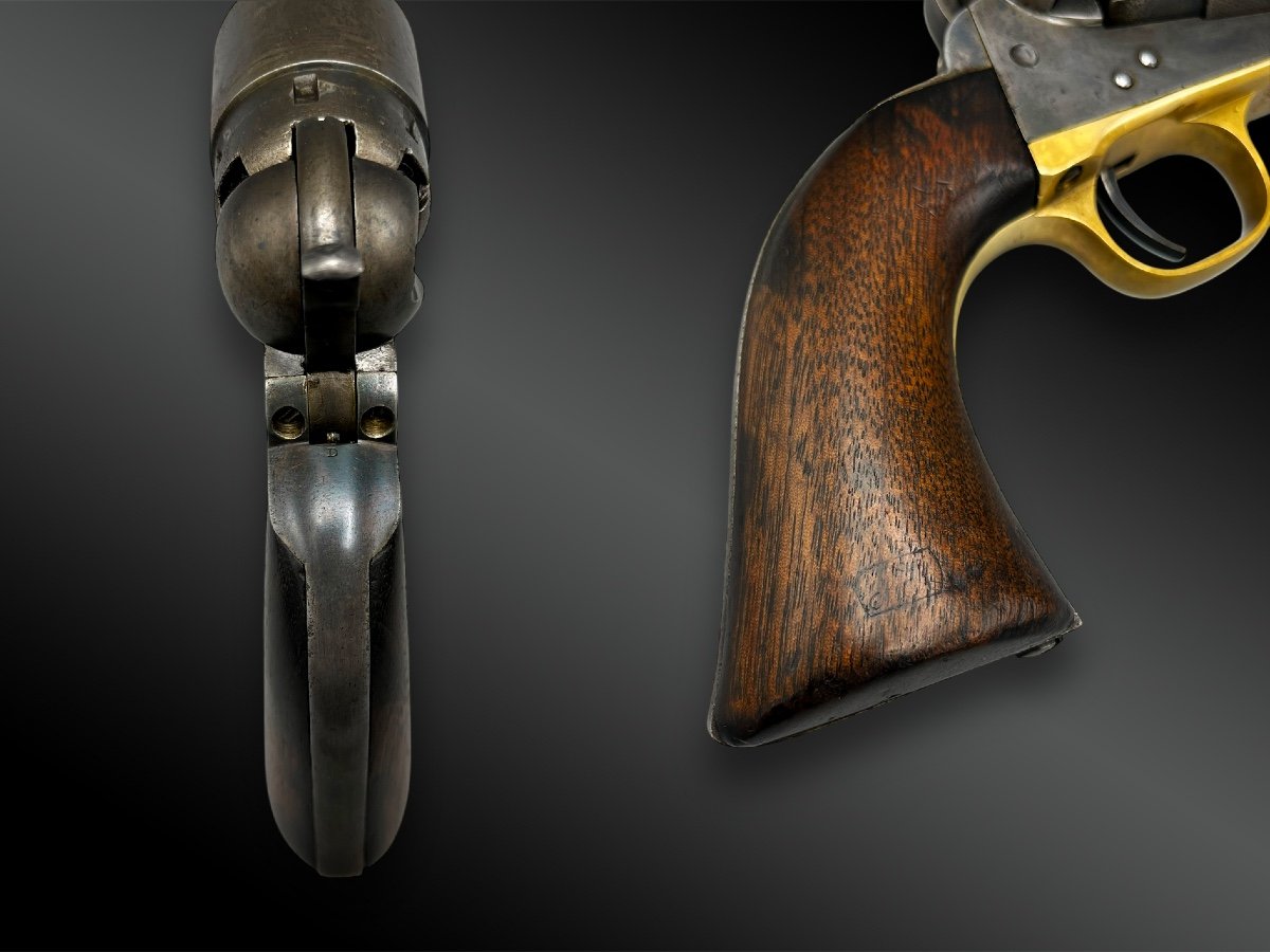 Revolver Colt 1860 New Model Army - états-unis - XIXème Siècle-photo-1