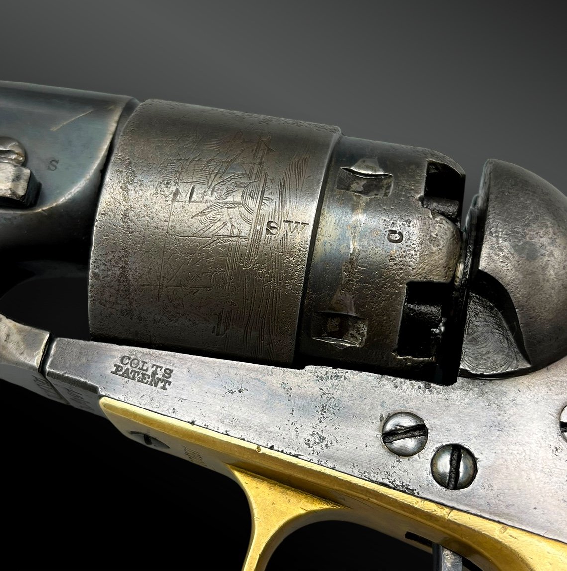 Revolver Colt 1860 New Model Army - états-unis - XIXème Siècle-photo-4