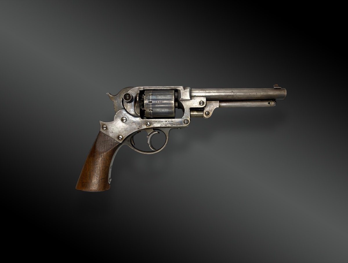 Starr Model 1858 Revolver, Civil War Period, 44 Caliber. United States, 19th Century