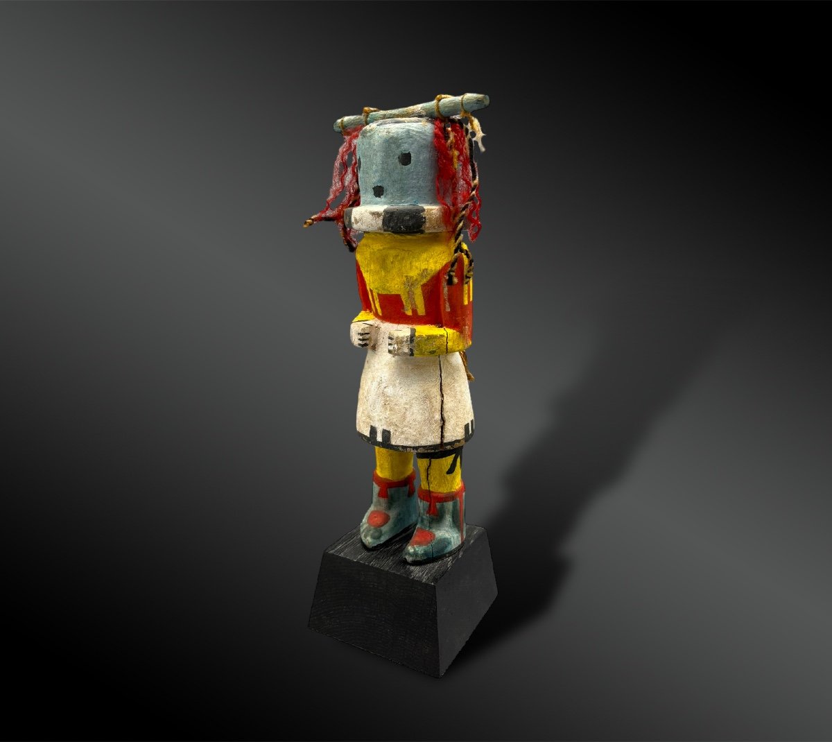 Kachina Doll - Hopi Indians, Arizona - Circa 1920-photo-3