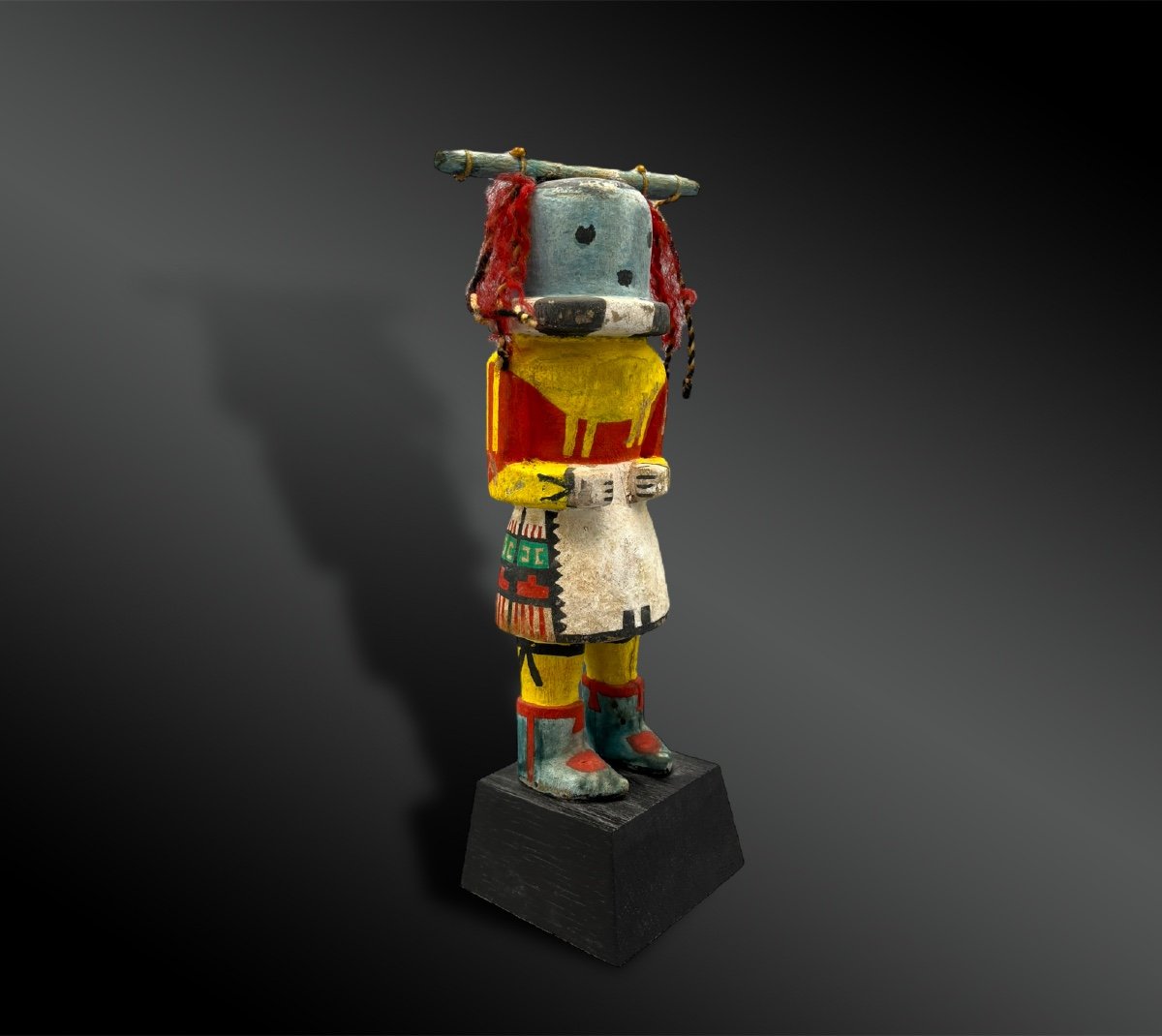 Kachina Doll - Hopi Indians, Arizona - Circa 1920-photo-4