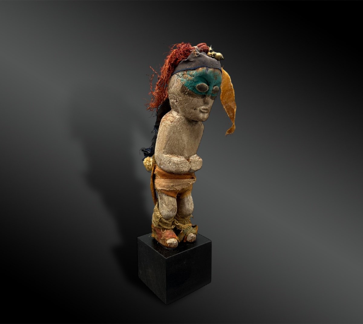 Kachina Doll - Hopi Indians, Arizona - Circa 1940-photo-3