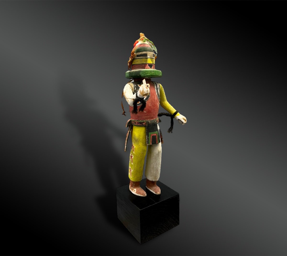 Kachina Doll - Hopi Indians, Arizona - Circa 1940-photo-3