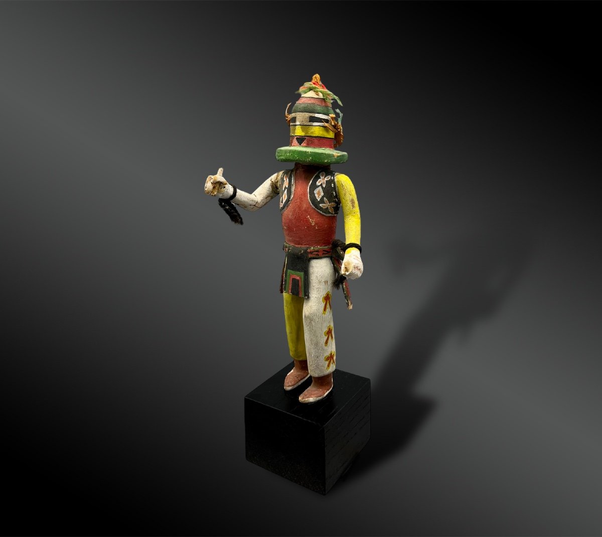 Kachina Doll - Hopi Indians, Arizona - Circa 1940-photo-4