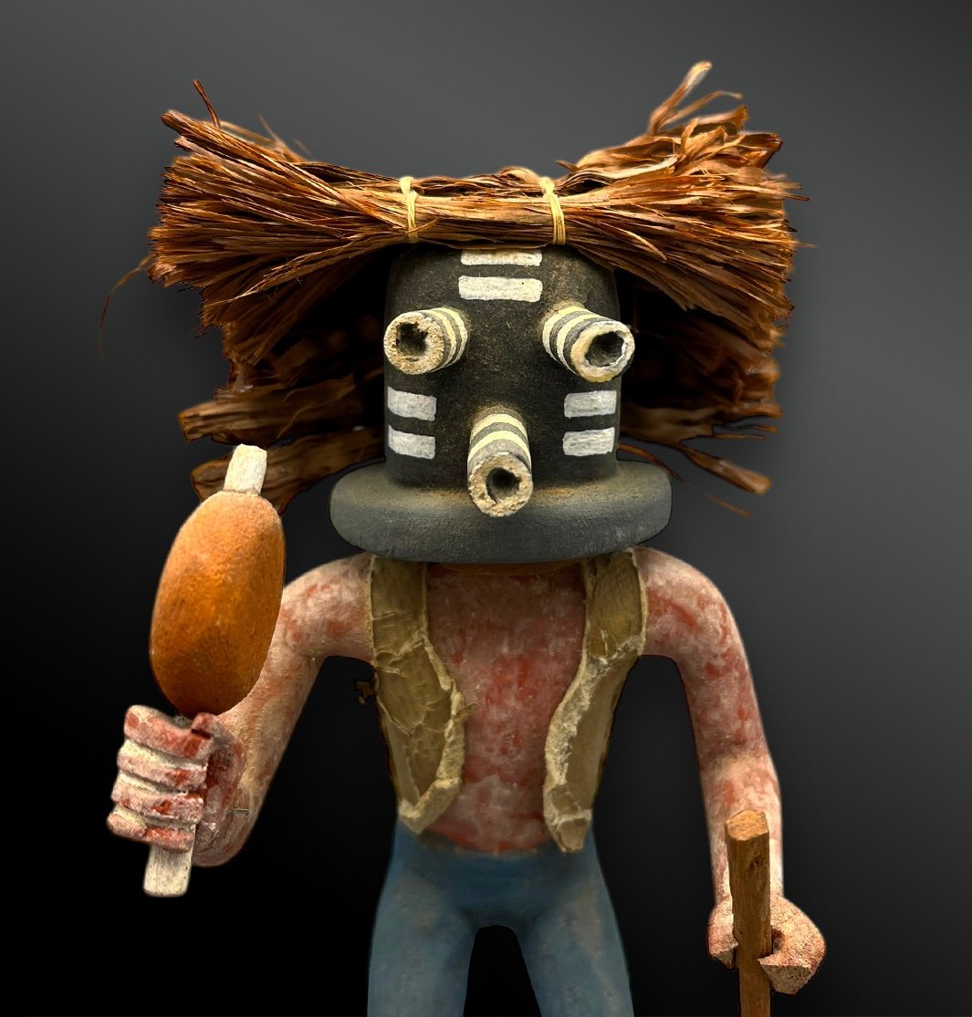 Kachina Doll - Hopi Indians, Arizona - Circa 1960-photo-2