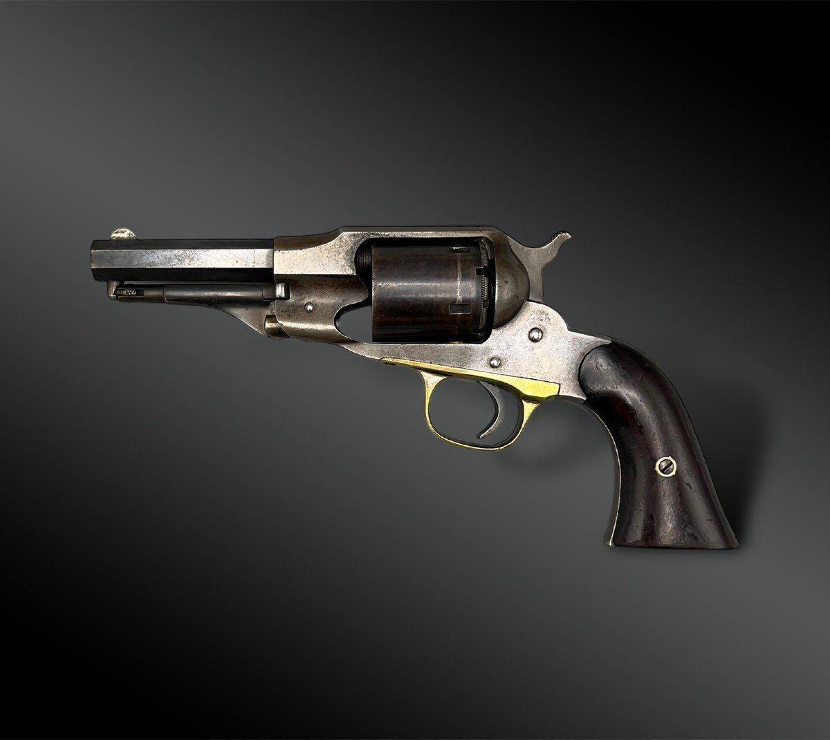 Revolver Remington New Model Police Conversion - Etats-unis - XIXème Siècle-photo-3