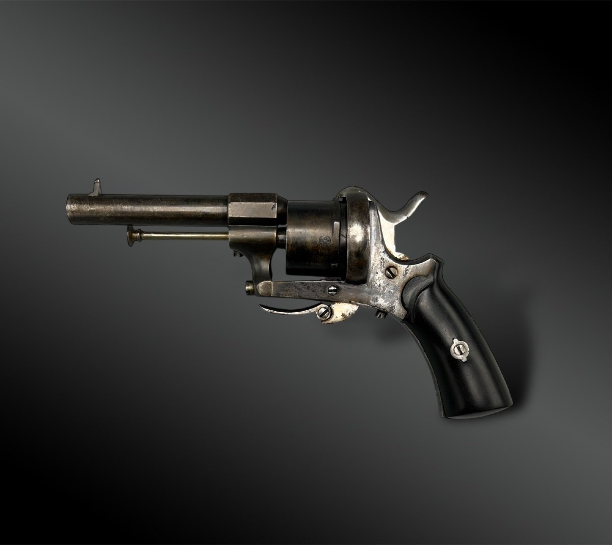 Revolver Type Lefaucheux - Belgique - XIXème Siècle-photo-1