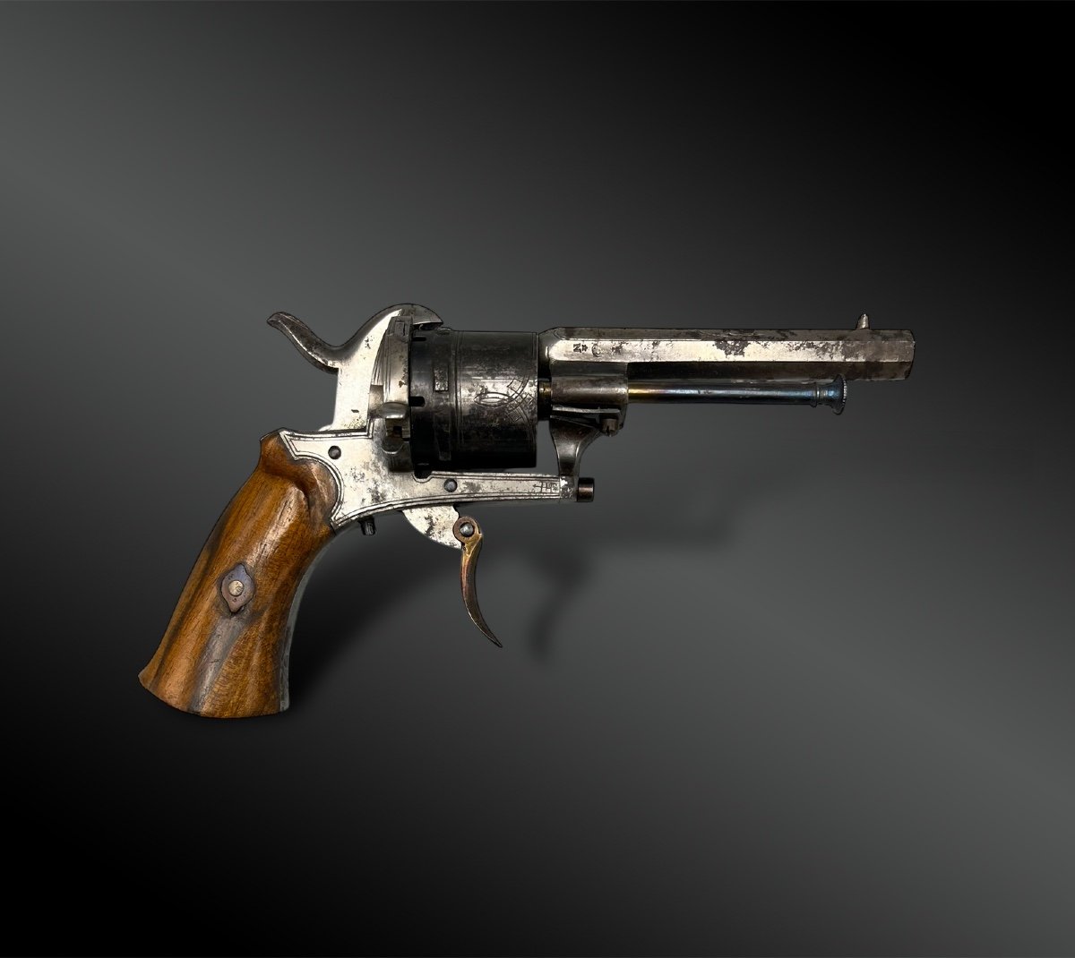 Lefaucheux Type Revolver - Belgium - 19th Century