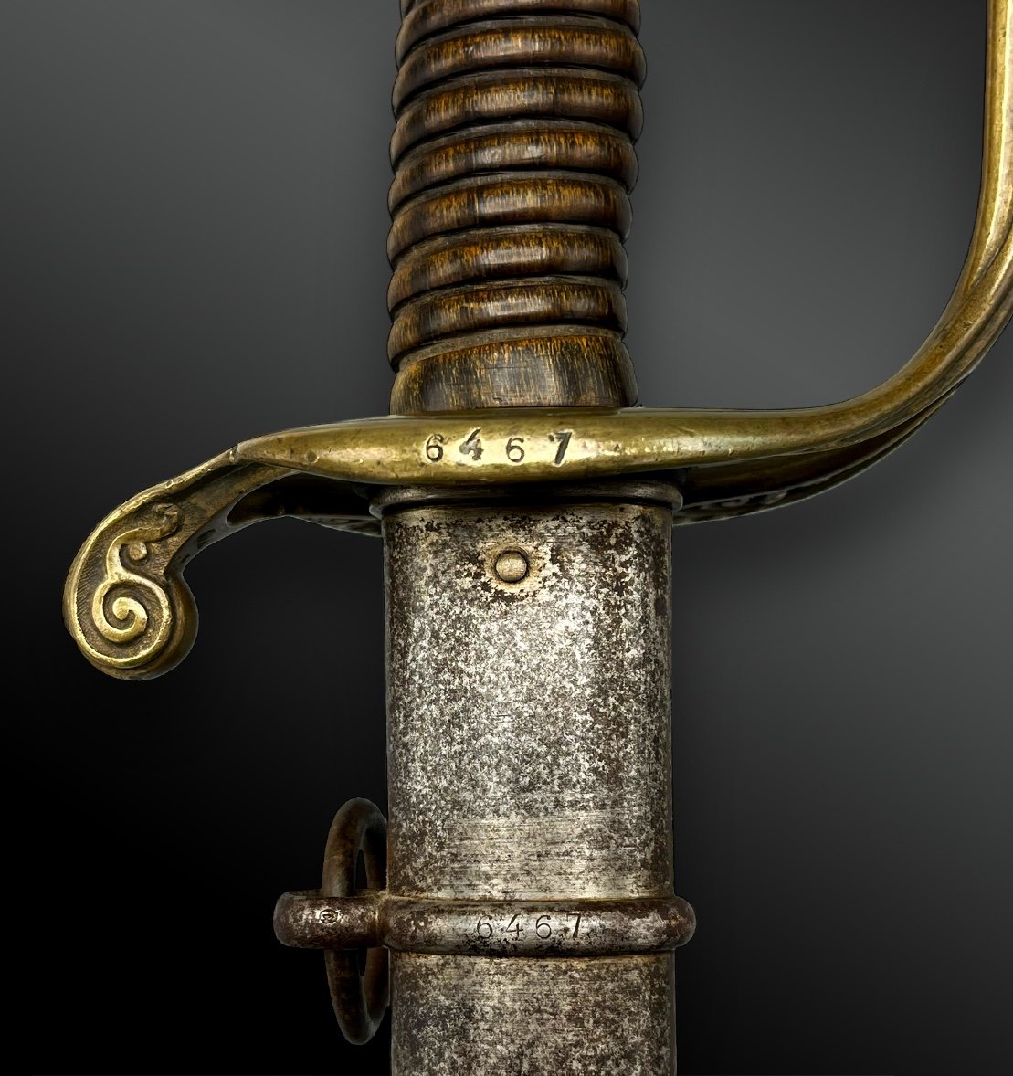 Sabre D’adjudants D’infanterie Modèle 1845 - France - Vers 1885-photo-2