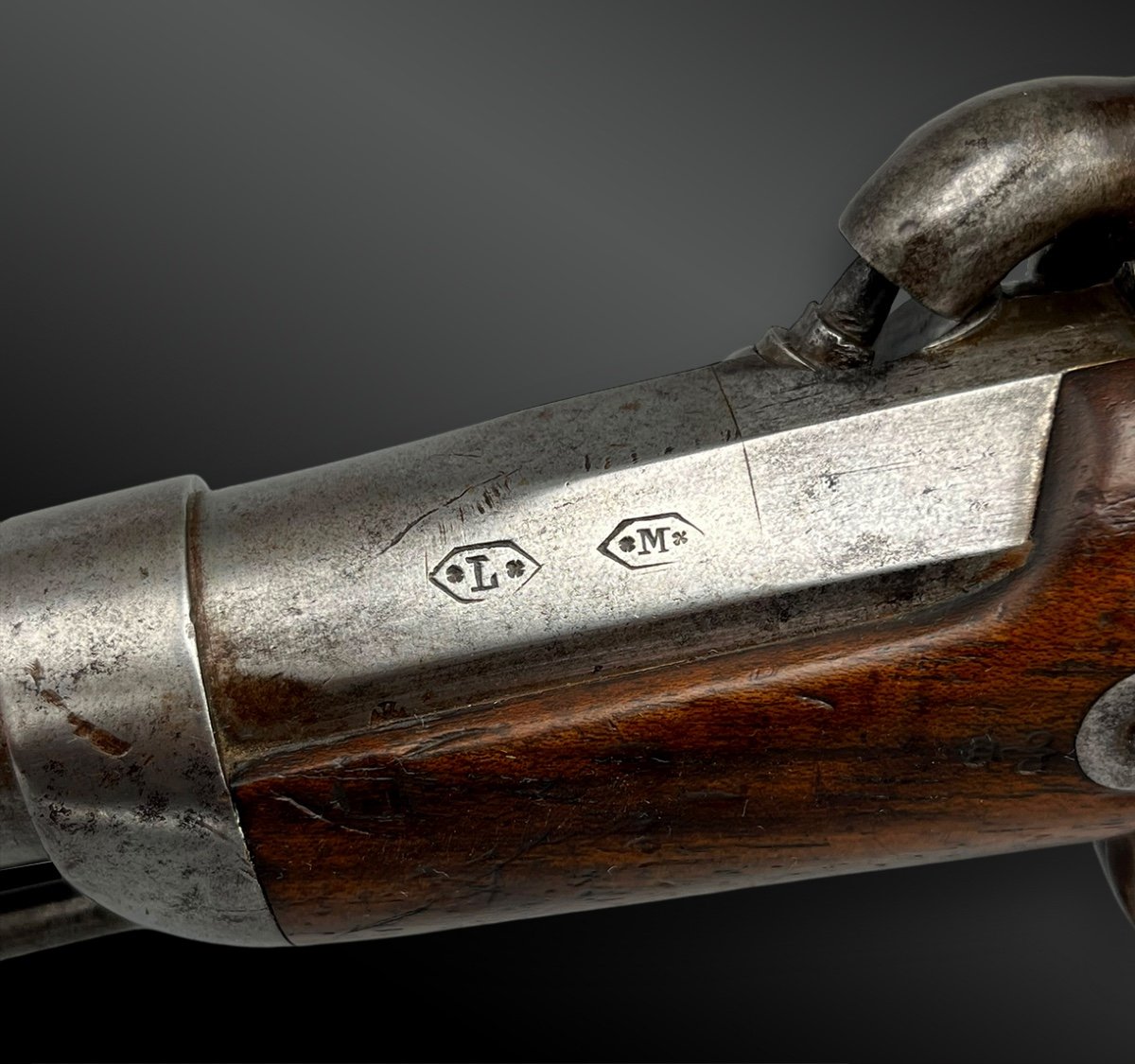 Pistolet D’officier De Gendarmerie, Modèle 1836 - France - Second Empire-photo-1