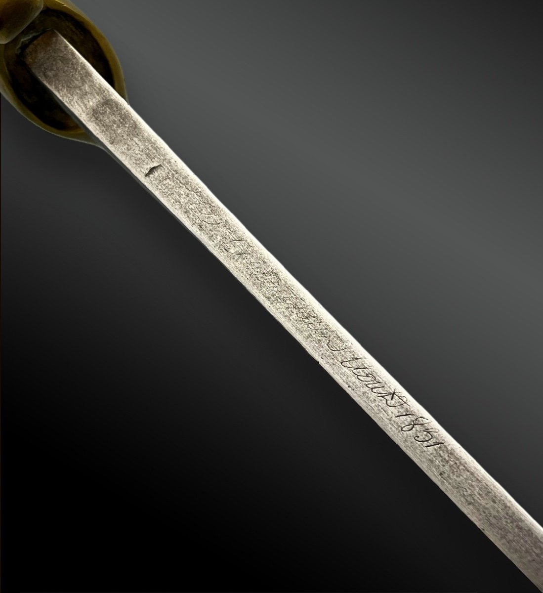 Sabre De Canonniers Montés, Modèle 1829 - France - XIXème Siècle-photo-1