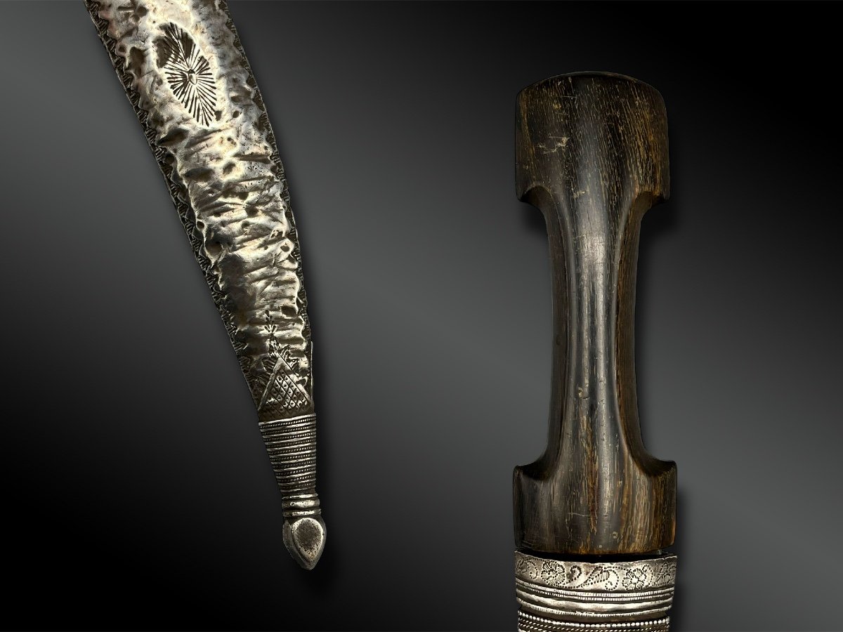 Dagger Called Kandjar - Persia - 19th Century-photo-2