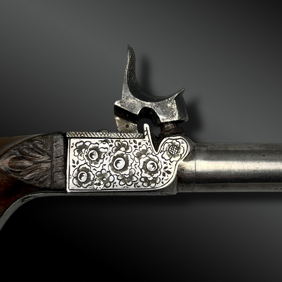 Small Chest Pistol - France - 19th Century-photo-2