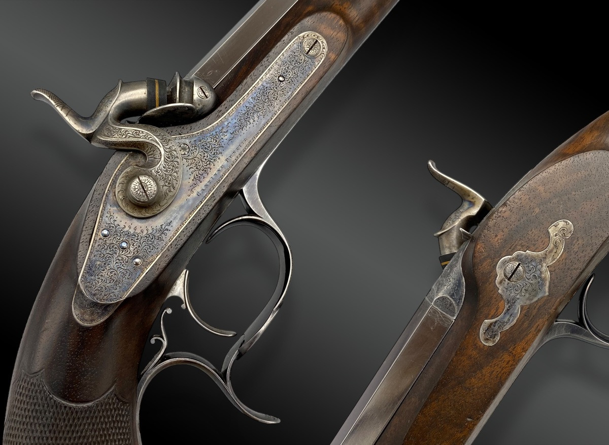 Coffret Nécessaire Pour Un Pistolet Gastinne Renette Système Ghaye. France, Saint-etienne, 1886-photo-4